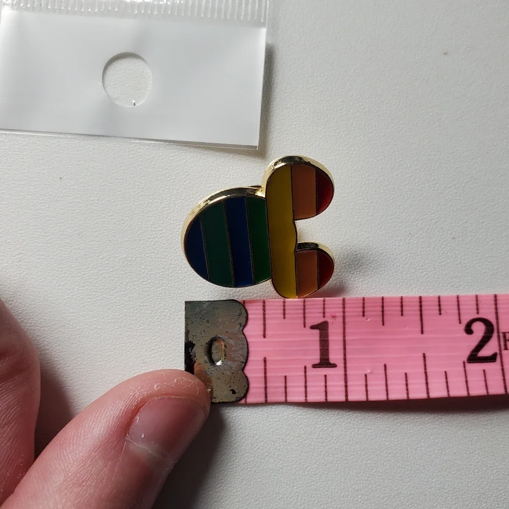 Rainbow micky ears pin - Picture 4 of 4